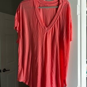 Free people talk tough tee